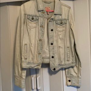 Abercrombie and Fitch distressed jean jacket